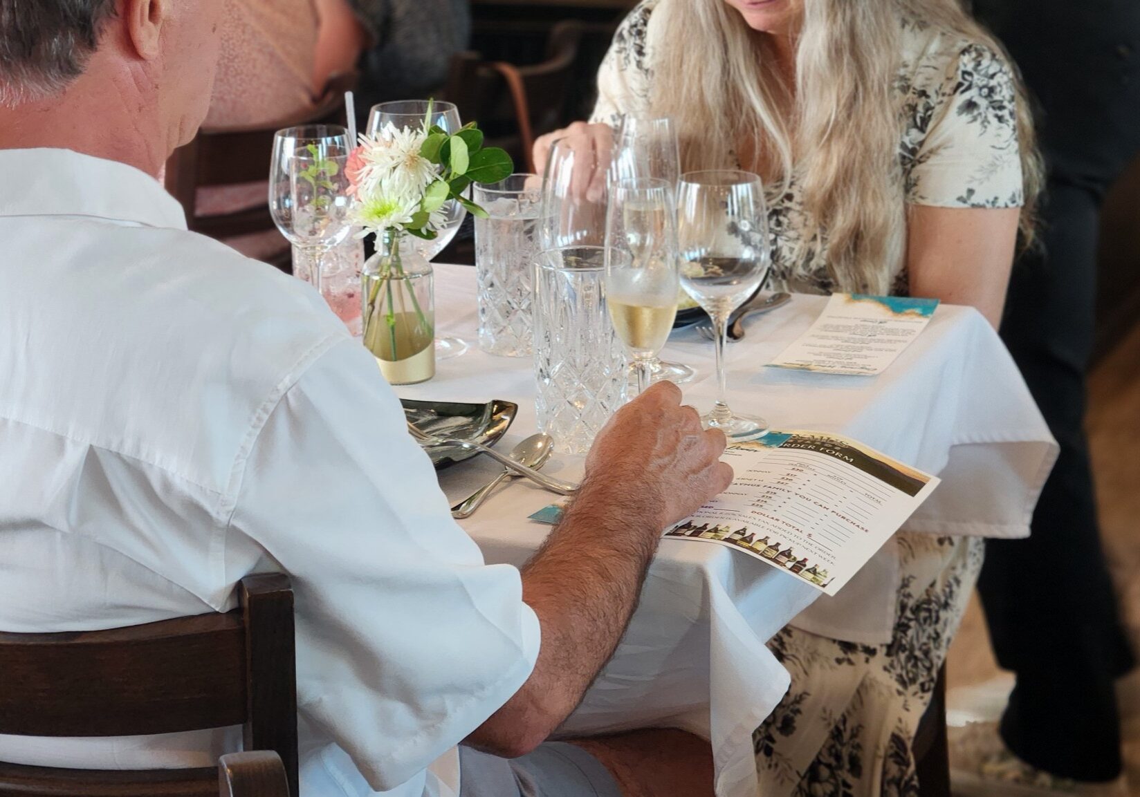 Wine dinner pic ED’S BISTRO ON MAIN